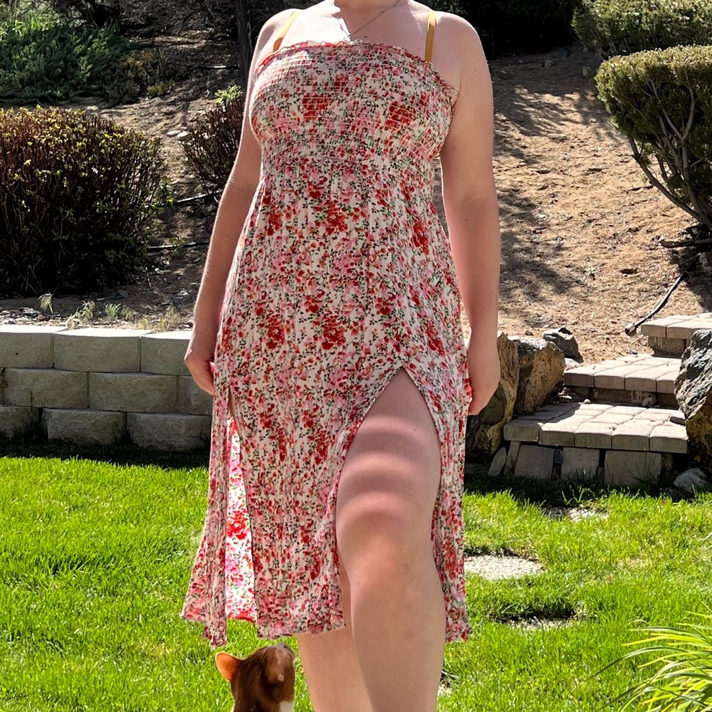 Lulus strapless dress